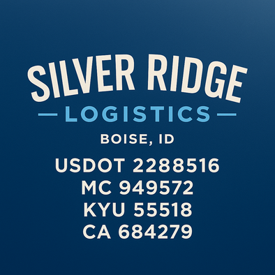 Truck Door Decal Sticker Signs With USDOT, MC, KYU, CA & Others | US DOT Compliant Truck Door Signs For Semi-Trucks, Work Trucks, Hot Shots (Set of 2)