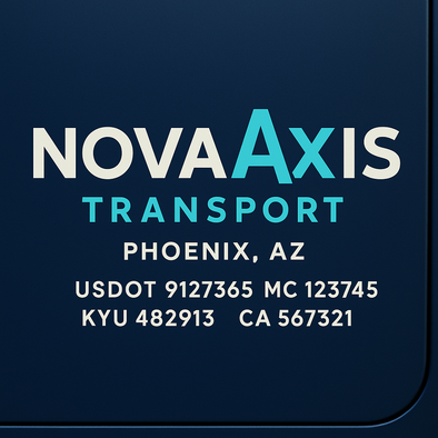 Truck Door Decal Sticker Signs With USDOT, MC, KYU, CA & Others | US DOT Compliant Truck Door Signs For Semi-Trucks, Work Trucks, Hot Shots (Set of 2)