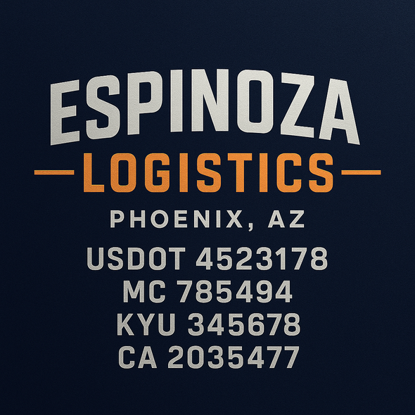 Truck Door Decal Sticker Signs With USDOT, MC, KYU, CA & Others | US DOT Compliant Truck Door Signs For Semi-Trucks, Work Trucks, Hot Shots (Set of 2)