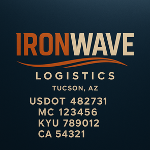 Truck Door Decal Sticker Signs With USDOT, MC, KYU, CA & Others | US DOT Compliant Truck Door Signs For Semi-Trucks, Work Trucks, Hot Shots (Set of 2)