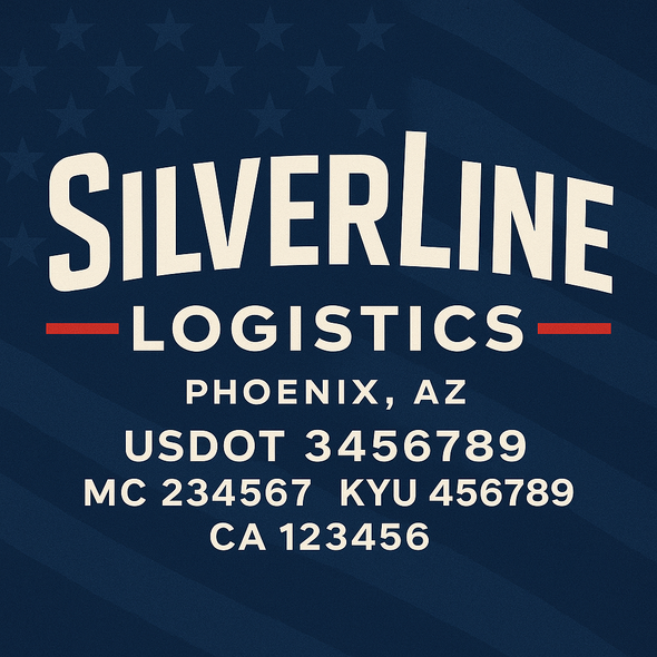 Truck Door Decal Sticker Signs With USDOT, MC, KYU, CA & Others | US DOT Compliant Truck Door Signs For Semi-Trucks, Work Trucks, Hot Shots (Set of 2)