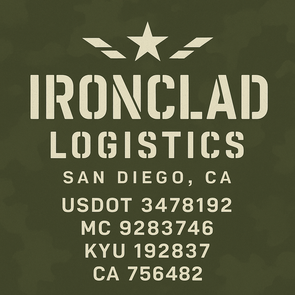 Truck Door Decal Sticker Signs With USDOT, MC, KYU, CA & Others | US DOT Compliant Truck Door Signs For Semi-Trucks, Work Trucks, Hot Shots (Set of 2)