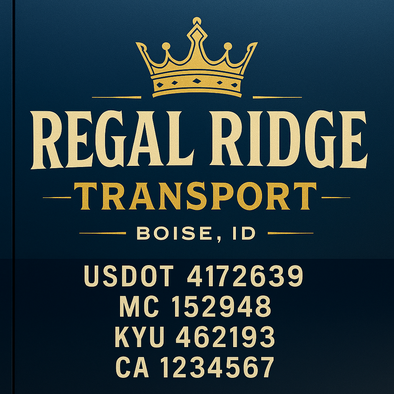 Truck Door Decal Sticker Signs With USDOT, MC, KYU, CA & Others | US DOT Compliant Truck Door Signs For Semi-Trucks, Work Trucks, Hot Shots (Set of 2)