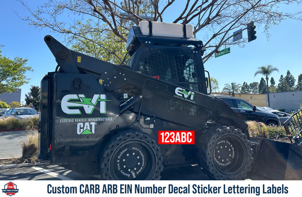 carb ein sticker decal