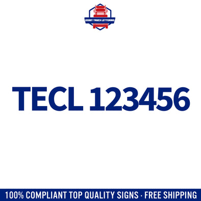 TECL decal