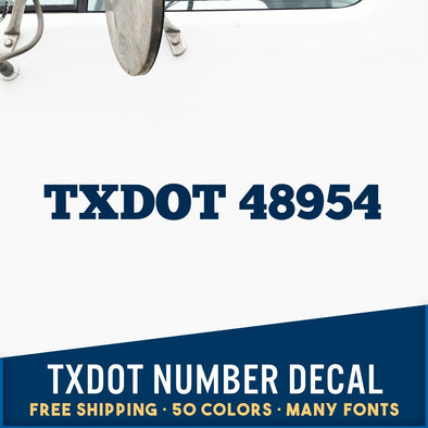 txdot number decal 