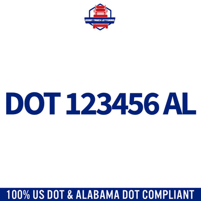 usdot decal alabama