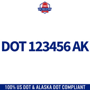 usdot decal Alaska