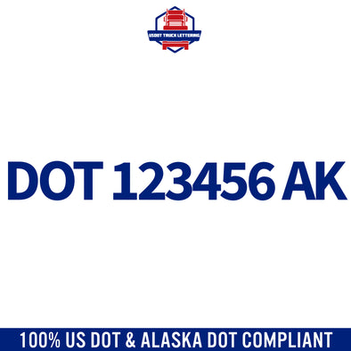 usdot decal Alaska