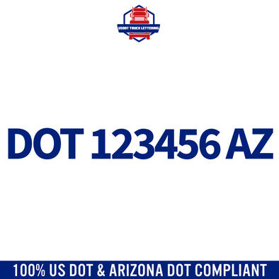 usdot decal Arizona