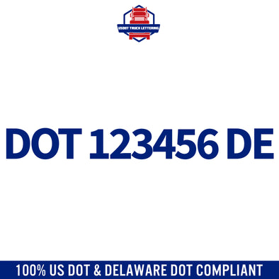 usdot decal delaware