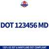 usdot decal Maryland