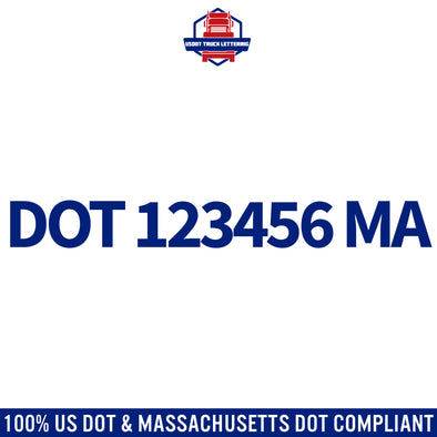 usdot decal Massachusetts