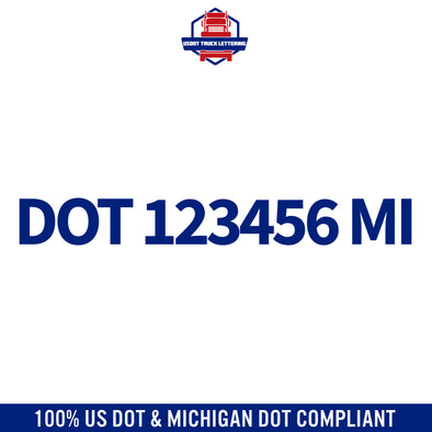 usdot decal Michigan