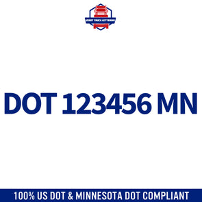 usdot decal Minnesota