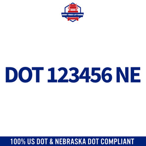 usdot decal Nebraska