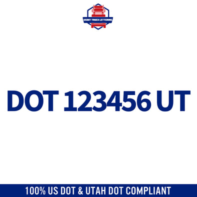 usdot decal utah