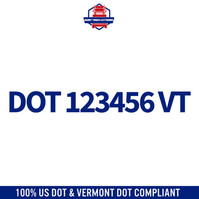 usdot decal Vermont