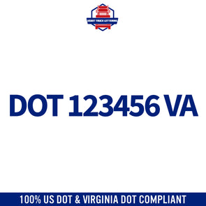 usdot decal Virginia