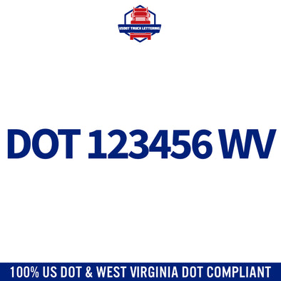 usdot decal West Virginia