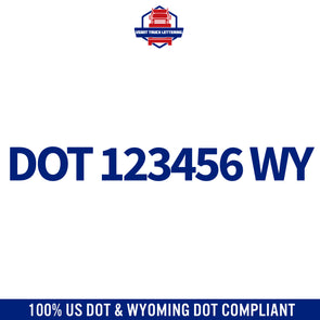 usdot decal wyoming