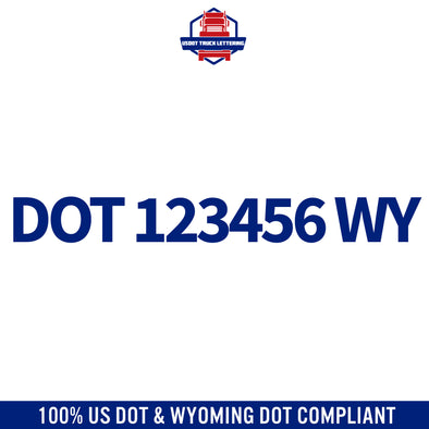 usdot decal wyoming