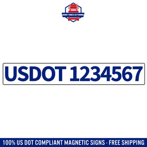 usdot magnetic sign